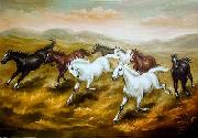 unknow artist Horses 08 painting